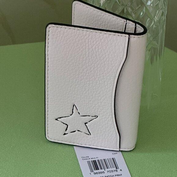 COACH ID WALLET WITH SKETCH PRINT:NWT DINOSAUR CAJ49 - Picture 5 of 9